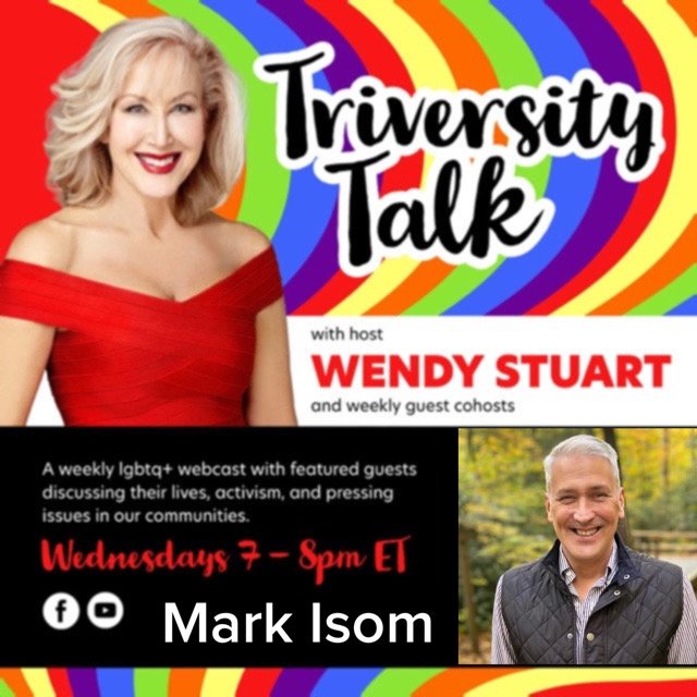 Mark Isom Guests On TriVersity Talk With Host Wendy Stuart 7 PM ET Wednesday, September 2nd, 2026