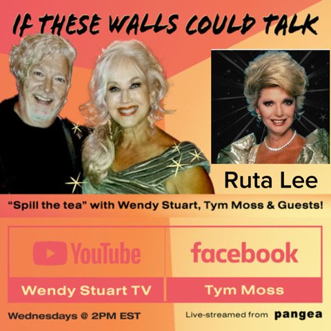 Ruta Lee Guests On “If These Walls Could Talk” With Hosts Wendy Stuart and Tym Moss Wednesday, September 2nd, 2026